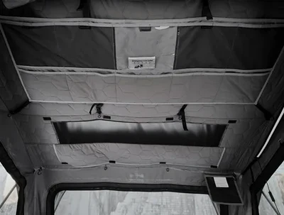 Deckenlüftung verhindert Kondensation.