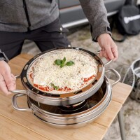 Backblech für Camping Backofen