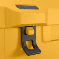 Isolierte Eis- und Passivkühlbox 36 l-GELB