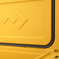 Isolierte Eis- und Passivkühlbox 36 l-GELB