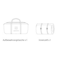 Skycamp 3.0 / Mini Innenzelt für Anbauzelt Plus