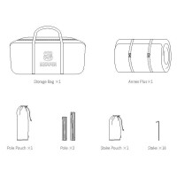 Skycamp 3.0 Anbauzelt Plus