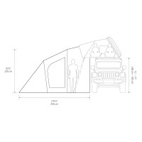 Skycamp 3.0 Anbauzelt Plus