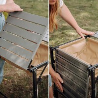 Klappbare Outdoor Küche mit Spüle