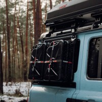 20 L Kraftstoffkanister montiert inkl. Halterung