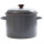 BAREBONES STOCK POT/ENAMEL/SLATE GREY