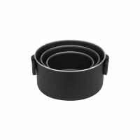 Click & Cook Topf-Set mit Glasdeckel, 6-teilig,