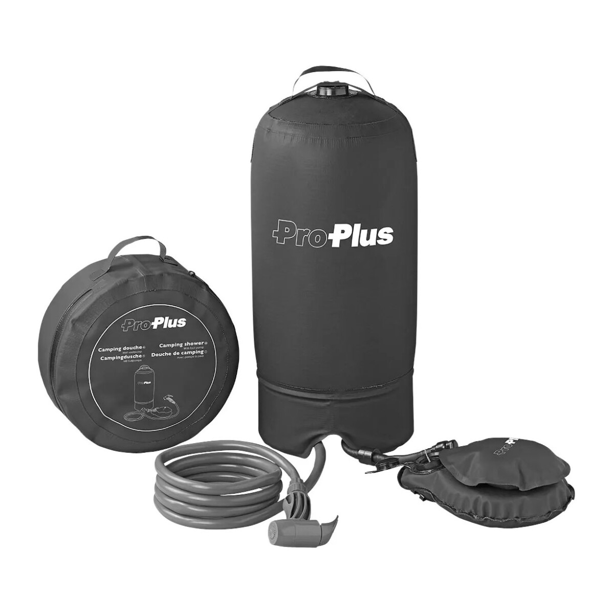 PAT Campingdusche 11 Liter mit Fußpumpe