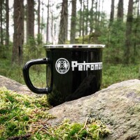 Petromax Emaille-Becher schwarz