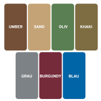 Küchenerker mit Sonnensegel - edelstahl  - UMBER