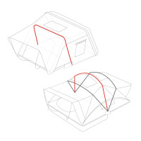 U-Bogen für iKamper Dachzelte