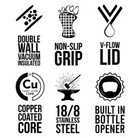 Wyld Gear TUMBLER 20 OZ (591 ml), lime green