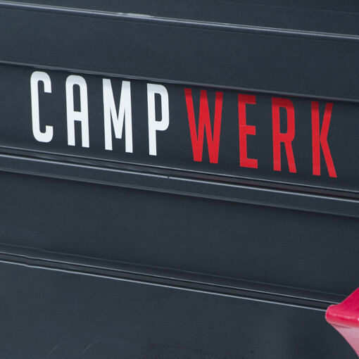 Campwerk Onroad Cargo Anhänger 200x150 Black Silver