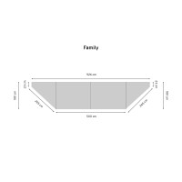 Sonnensegel CampWing für FAMILY Anhängerzelt