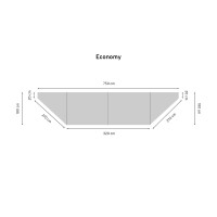 Sonnensegel CampWing für Economy Anhängerzelt